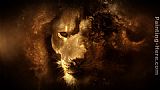 Famous Lion Paintings - Lion 2
